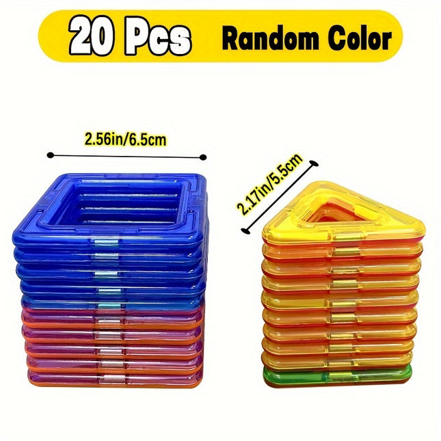 Magnetic Building Blocks – Creative Construction Fun for Kids! - Monti Bargains