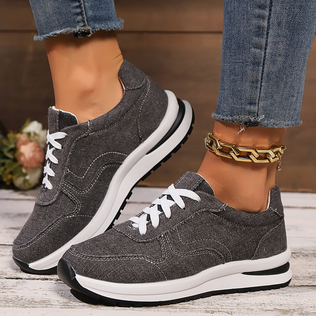 Women's Stylish Mid-Top Sneakers