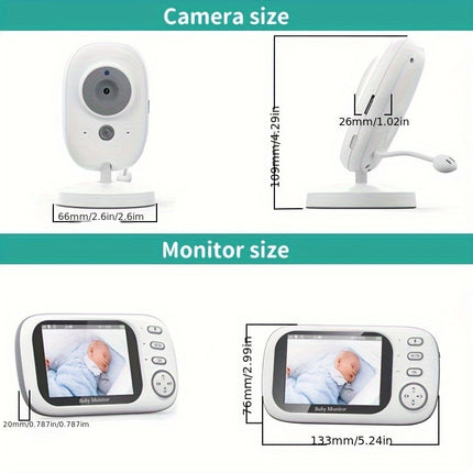 All-in-One Baby Video Monitor - Safety & Comfort
