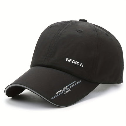 Unisex Quick-Dry Reflective Baseball Cap