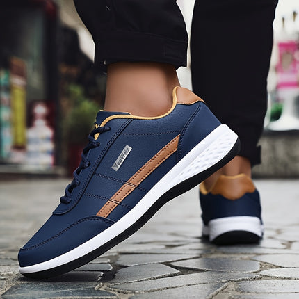 VanWeir Men’s Plus Size Casual Running Sneakers