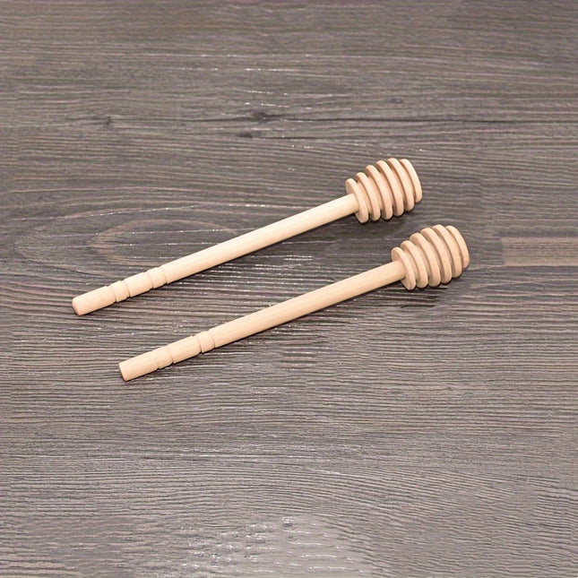 2-Pack Wooden Honey Dipper Sticks