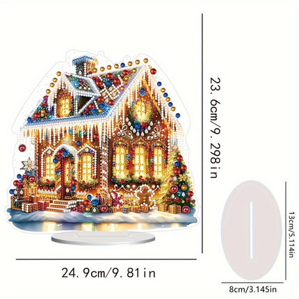 Christmas Cabin 5D Diamond Kit