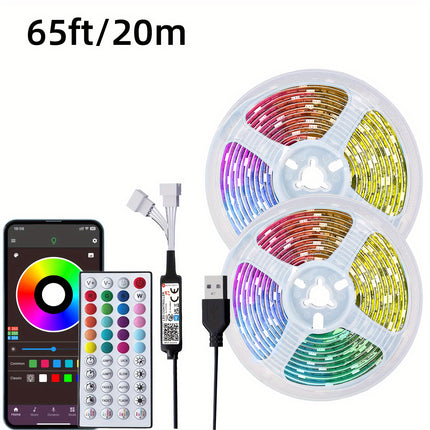 Music-Synced LED Strip Lights - Ultimate Color Experience