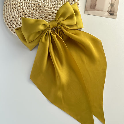 Elegant Retro Ribbon Bow Barrettes