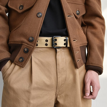 Canvas Belt with Double Grommet