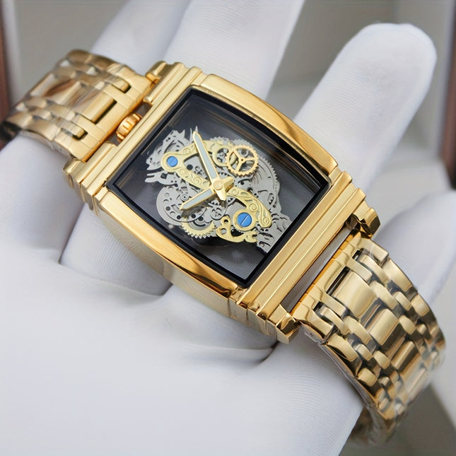 Luxury Tourbillon Quartz Watch