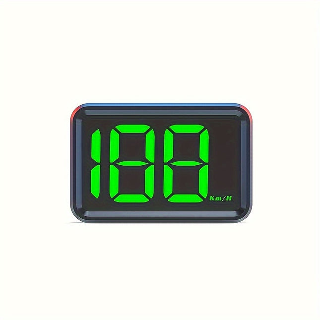 Smart HUD Car Speed Display – USB Powered, Universal Fit