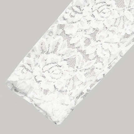 Elegant Lace Long-Sleeved Bodysuit
