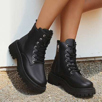 Korean Style Women's Platform Boots