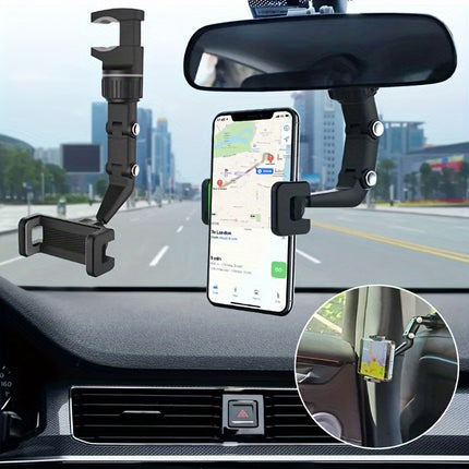 360° Rotatable Car Phone Mount for Hands-Free Convenience