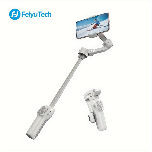 AI Tracking Mobile Stabilizer with Tripod & Extension Rod