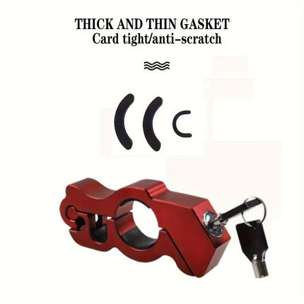 Heavy Duty Motorcycle Lock - Anti-Theft Throttle & Handlebar
