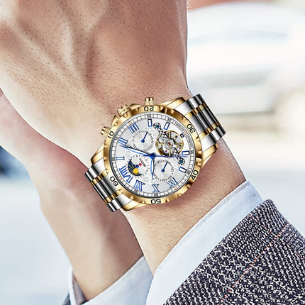 Moon Phase Automatic Mechanical Watch