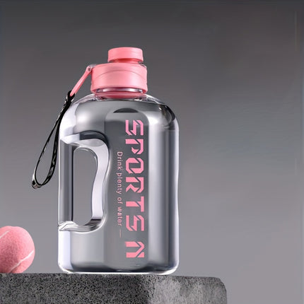 1700ml Sports Water Bottle with Straw – Large Capacity