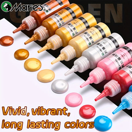 Maries Metallic Acrylic Paint Set