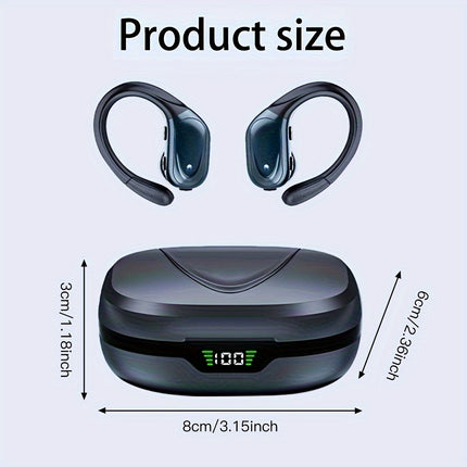 Noise-Cancelling Earbuds with Earhooks