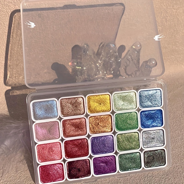 Vibrant Pearl Watercolor Set
