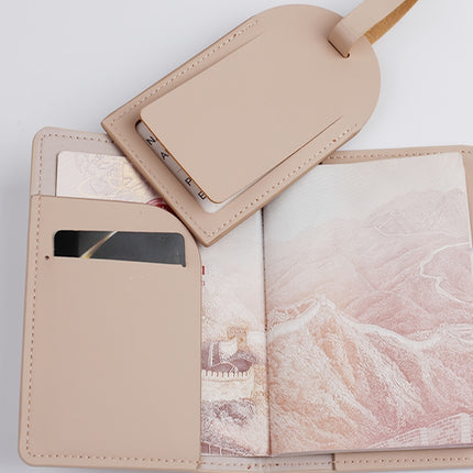 Fashion Bronzing Passport Holder Set