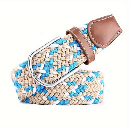 Unisex Elastic Canvas Golf Belt