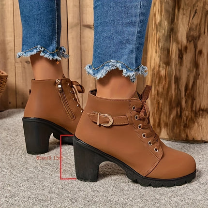 Stylish Side-Zip Ankle Boots
