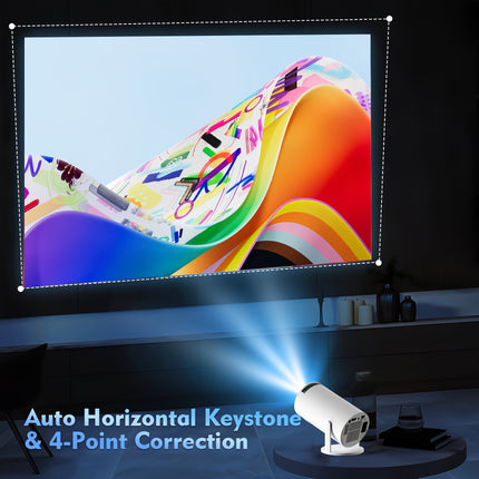 Portable 4K Smart Projector HY300