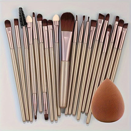 Luxe 20-Piece Makeup Brush Set