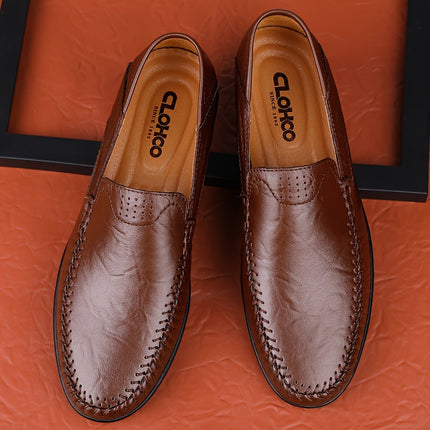 CLOHOO Men’s Handmade Loafers