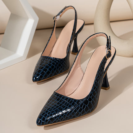 Animal Print Mary-Jane Stiletto Pumps