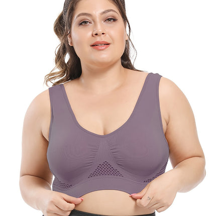 Plus Size Seamless Sports Bra