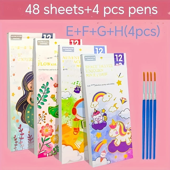 Magical Watercolor Bookmark Kit