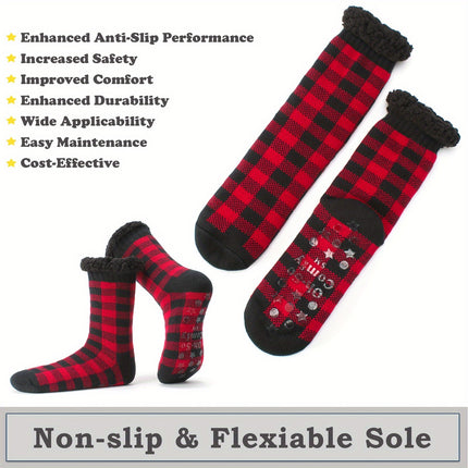 Men’s Sherpa-Lined Indoor Slippers