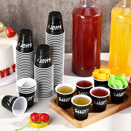 30/10pcs  Disposable Shot Glasses