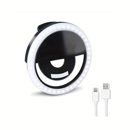 LED Selfie Ring Light – Perfect for Photos & Makeup!