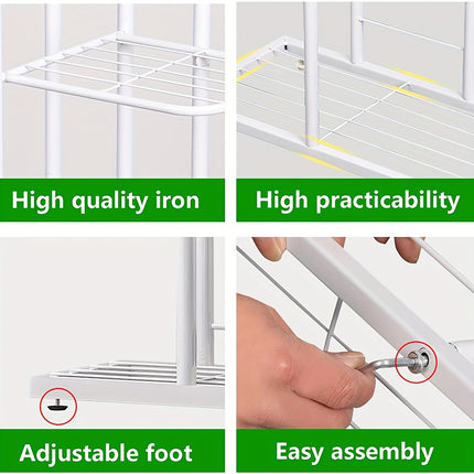 5-Tier Metal Plant Stand – Elevate Your Green Oasis