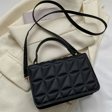 Elegant Quilted Crossbody Satchel
