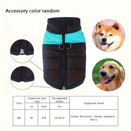 Waterproof Winter Pet Coat for All Breeds - Monti Bargains