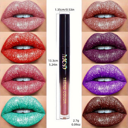15-Color Waterproof Lip & Eye Kit