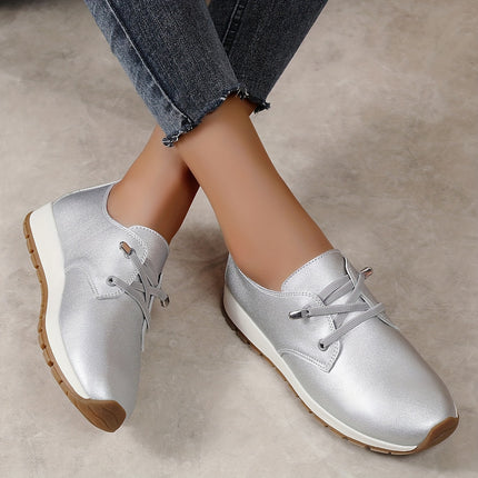 Women's Solid Color Loafers