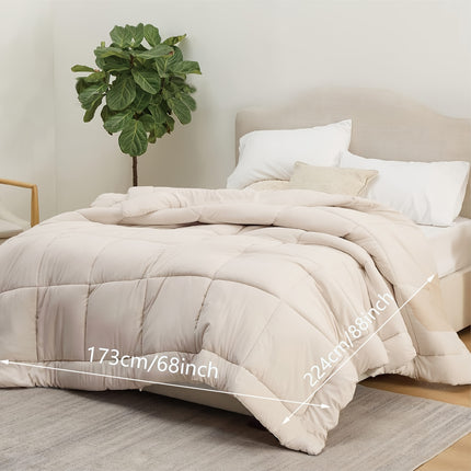 All-Season Soft & Cozy Quilted Comforter Insert