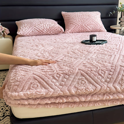 Luxurious Taffeta Fitted Sheet – Warm, Elegant Winter Comfort