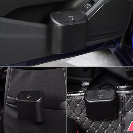 Leak-Proof Car Trash Can with Lid – Durable & Convenient