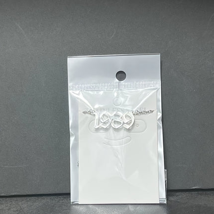 Custom Birth Year Stainless Steel Necklace
