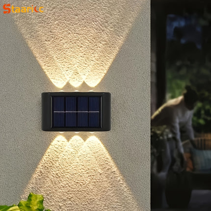 Staaricc Solar Wall Lights – Elegant Outdoor Lighting Solution
