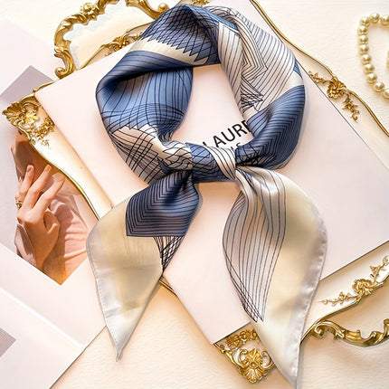 Stylish Striped Business Scarf