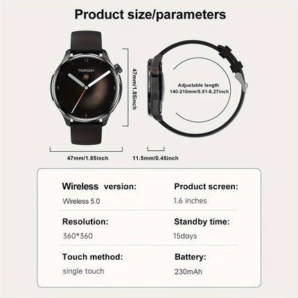 GUHUAVMI HD Smart Watch