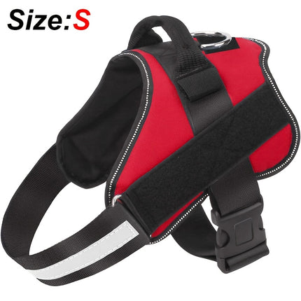 Reflective No-Pull Dog Harness with Easy-Grab Handle - Monti Bargains
