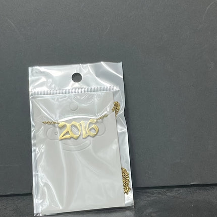 Custom Birth Year Stainless Steel Necklace
