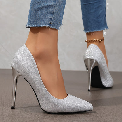 Sexy Glitter Stiletto High Heels