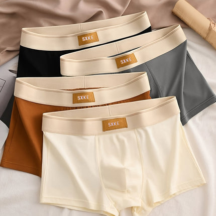Men's Loose-Fitting Cotton Boxer Shorts
